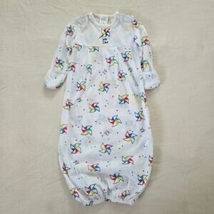Vintage Dior Pinwheels Sleep Gown 0-3 months